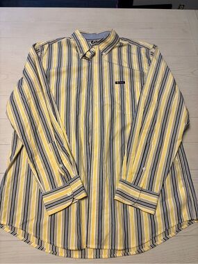 CHAPS easy care long sleeve shirt size L